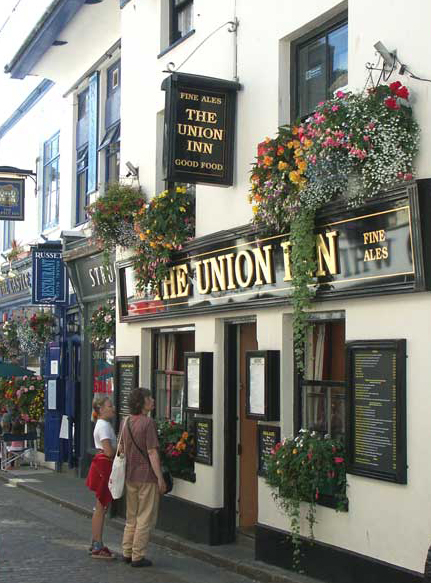 Ein Pub in St. Ives.