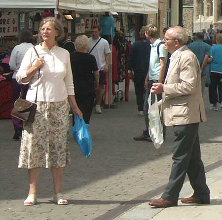 Zufallsaufnahme in Hastings.